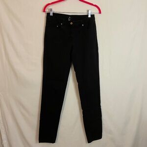 H&M Dark Navy Blue Straight Leg Pants Size 6